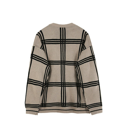 Knit Sweater Trend Lazy Wind Loose All-match