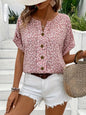Verna | Elegant Blouse With Floral Print