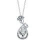 Rose Pendant Necklace Valentine's Day Gift For Girlfriend