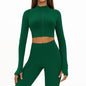 Slim-fit Fitness Long-sleeve Jacket Quick-dry Yoga Wear