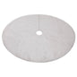 White Plush Christmas-tree Skirt