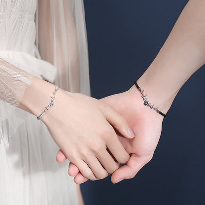 Yi Lu Has You Braided Rope Bracelet Fashion Popular Valentine's Day Gift