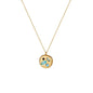Colorful Zircon Mom Necklace December Birthday Stone Valentine's Day Gift Gifts For Moms Necklace