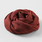 Artistic Sunscreen Solid Color Cotton And Linen Scarf