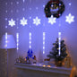 Christmas Decorative Lights Icicle Snowflake Shaped Light String