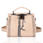Women's Simple Leather Messenger Shoulder Bag