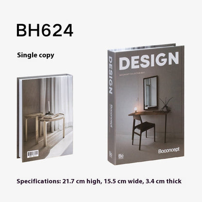 Simulation Book Ornaments Fake Book Decoration Props Book