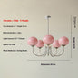 Retro Bedroom Chandelier Living Room Children's Room Lamps