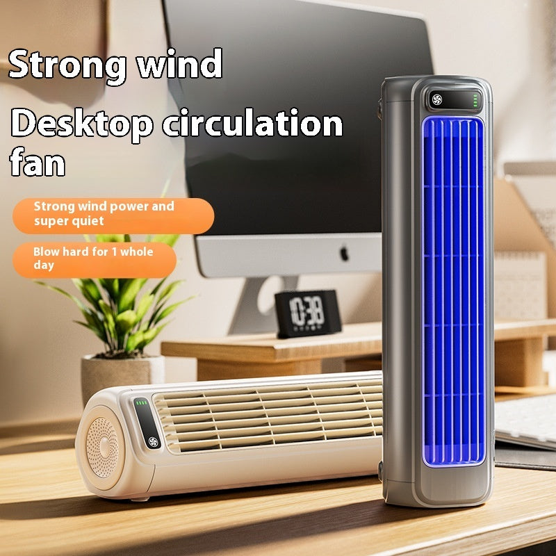 Large Wind Mute Fan Long Endurance Portable USB Fan