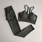 2 Piece gym Workout Clothes For Women Seamless Leggings Sports Bra Woman Running Sports Wear Gym Clothing Athletic Yoga Set
