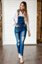 Milan Distressed Overalls