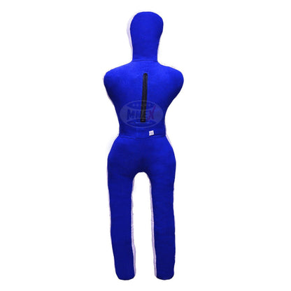 5ft Wrestling Dummy Grappling Dummies - inches Jujitsu BJJ Dummy MMA Dummies Judo Karate Fighting Dummy Un-Filled Blue