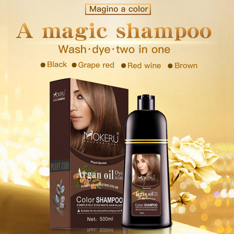 Permanent Hair Coloring Shampoo Women