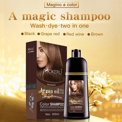 Permanent Hair Coloring Shampoo Women