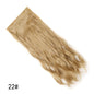 Four Piece Set of Water Ripple Curly Hair Pieces