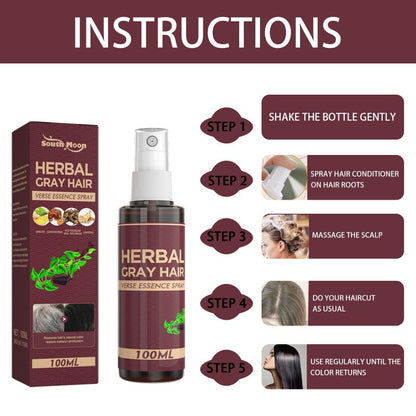Herbal White To Black Black Hair Liquid