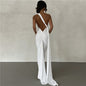 Backless Neck Hip Skirt