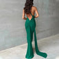 Backless Neck Hip Skirt