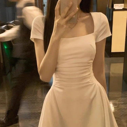 Square Neck Small Dress