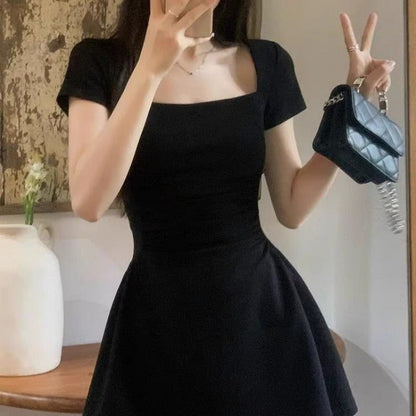 Square Neck Small Dress