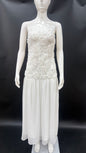 Three-dimensional Flower Chiffon Dress