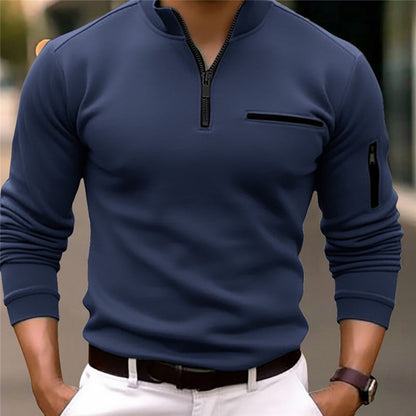 Zip Polo Shirt