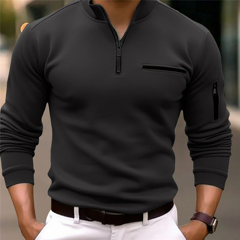 Zip Polo Shirt