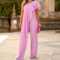 Long Crossover-Shoulder Pants