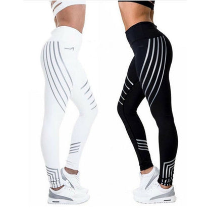 Laser Digital Print Yoga Pants