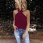 Sleeveless Patchwork Top