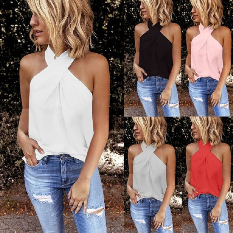 Sleeveless Patchwork Top