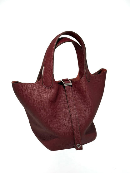 Leather Bucket Bag