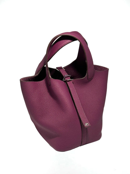Leather Bucket Bag