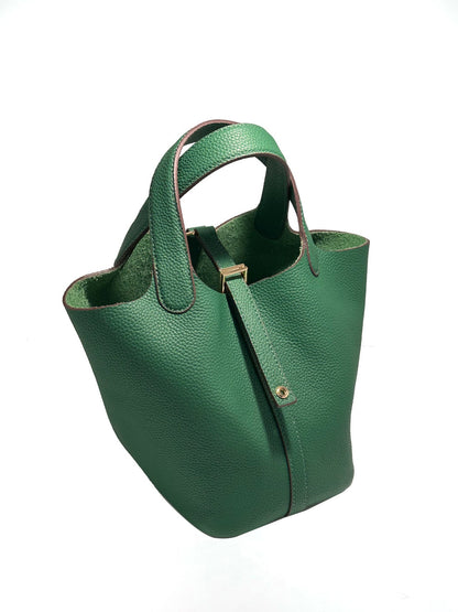 Leather Bucket Bag