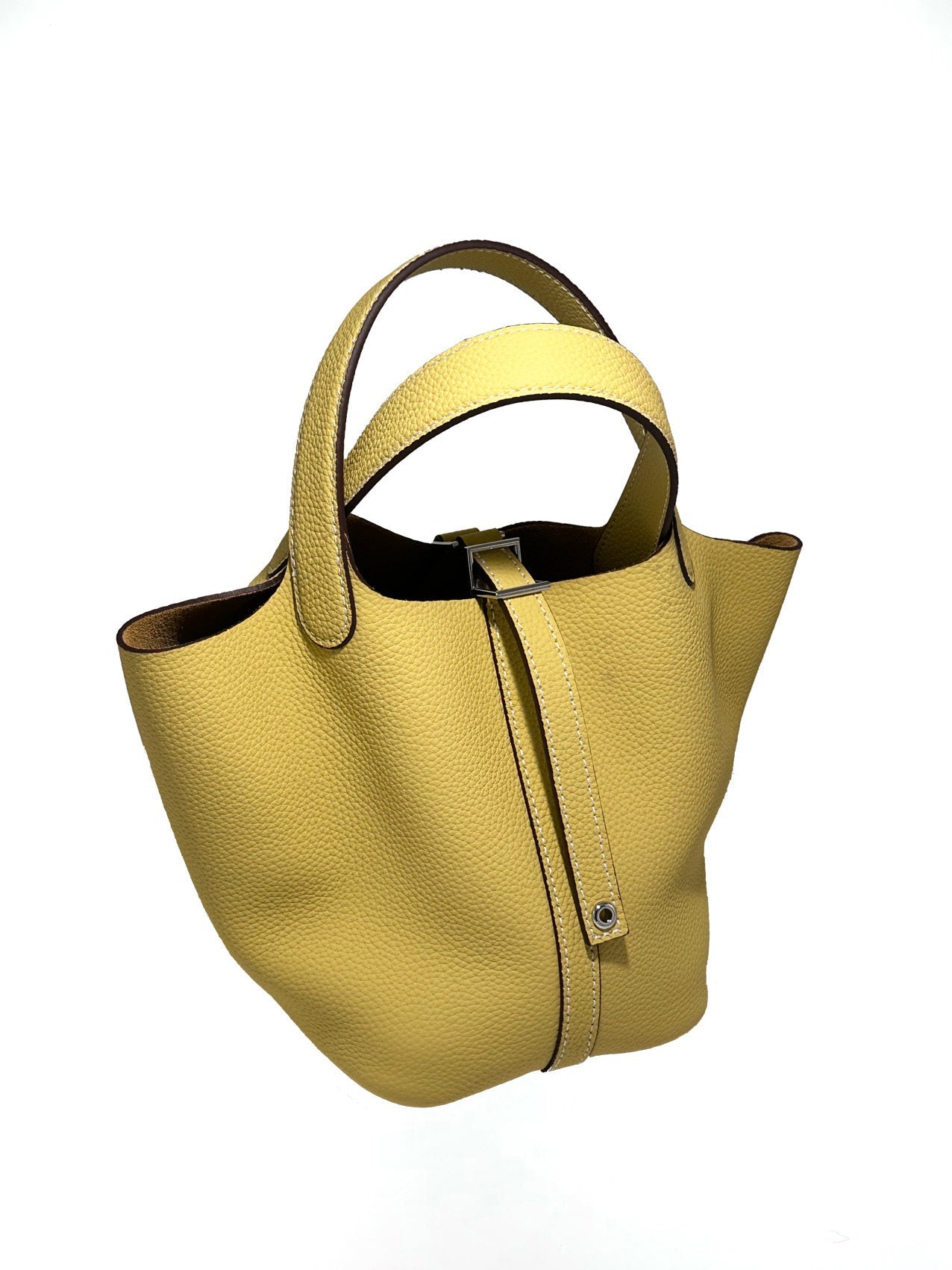 Leather Bucket Bag