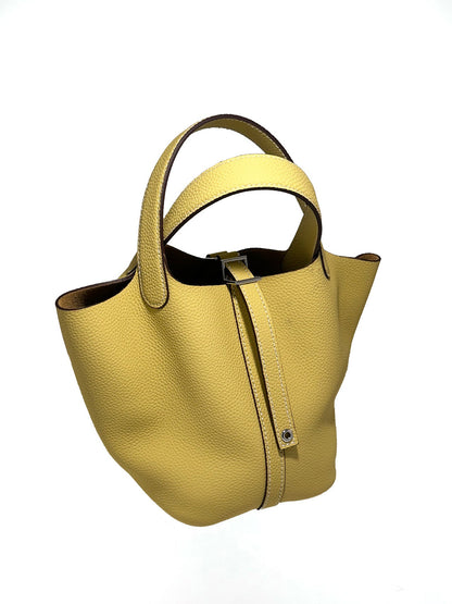 Leather Bucket Bag
