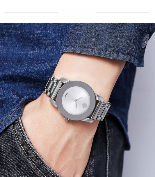Stainless Steel Waterproof Quartz Watch