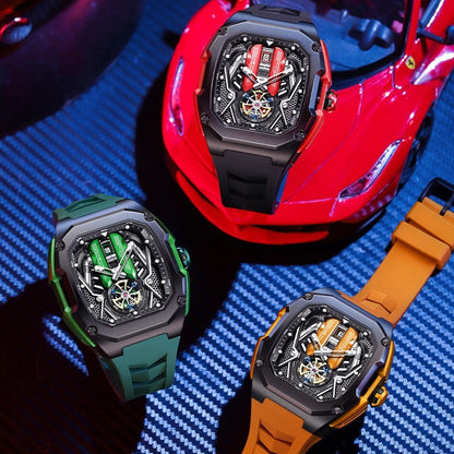 Three-Dimensional Hollow Waterproof Luminous Watch
