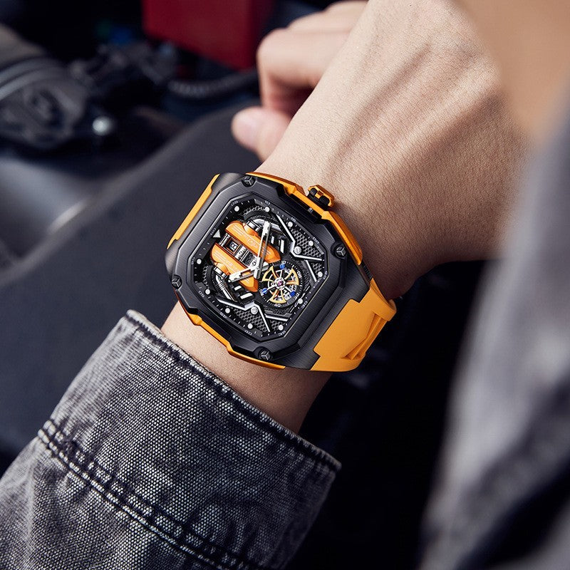 Three-Dimensional Hollow Waterproof Luminous Watch