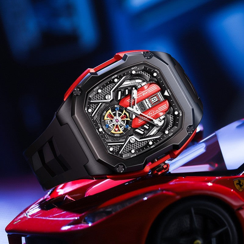 Three-Dimensional Hollow Waterproof Luminous Watch