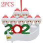 Snowman Christmas tree hanging pendant