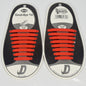 16pcs  Silicone Shoelaces Elastic Shoe Laces