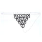 Accessories Rhinestone Claw Chain Body Chain Heart Shaped Sexy Bikini Panties