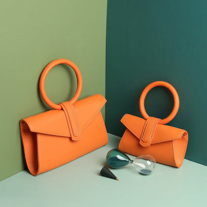 One Shoulder Diagonal Small Pocket