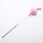 Colorful beaded cat stick