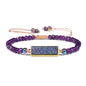 Natural Stone Woven Bracelet Mixed Shape Beads Bracelet Quartz Adjustable Rope Bracelets For Men Women Charm Fashion Jewelry