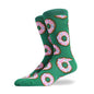 Fashion Creative Hamburger Pizza Alien Men Socks Cute Series