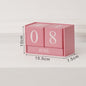 Creative calendar living room decoration