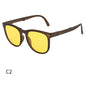 Trendy Foldable Sunglasses For Women TR Polarized Folding Sun Glasses