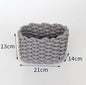 Nordic Wind Hand-woven Thick Cotton Rope Storage Box Simple Storage Basket